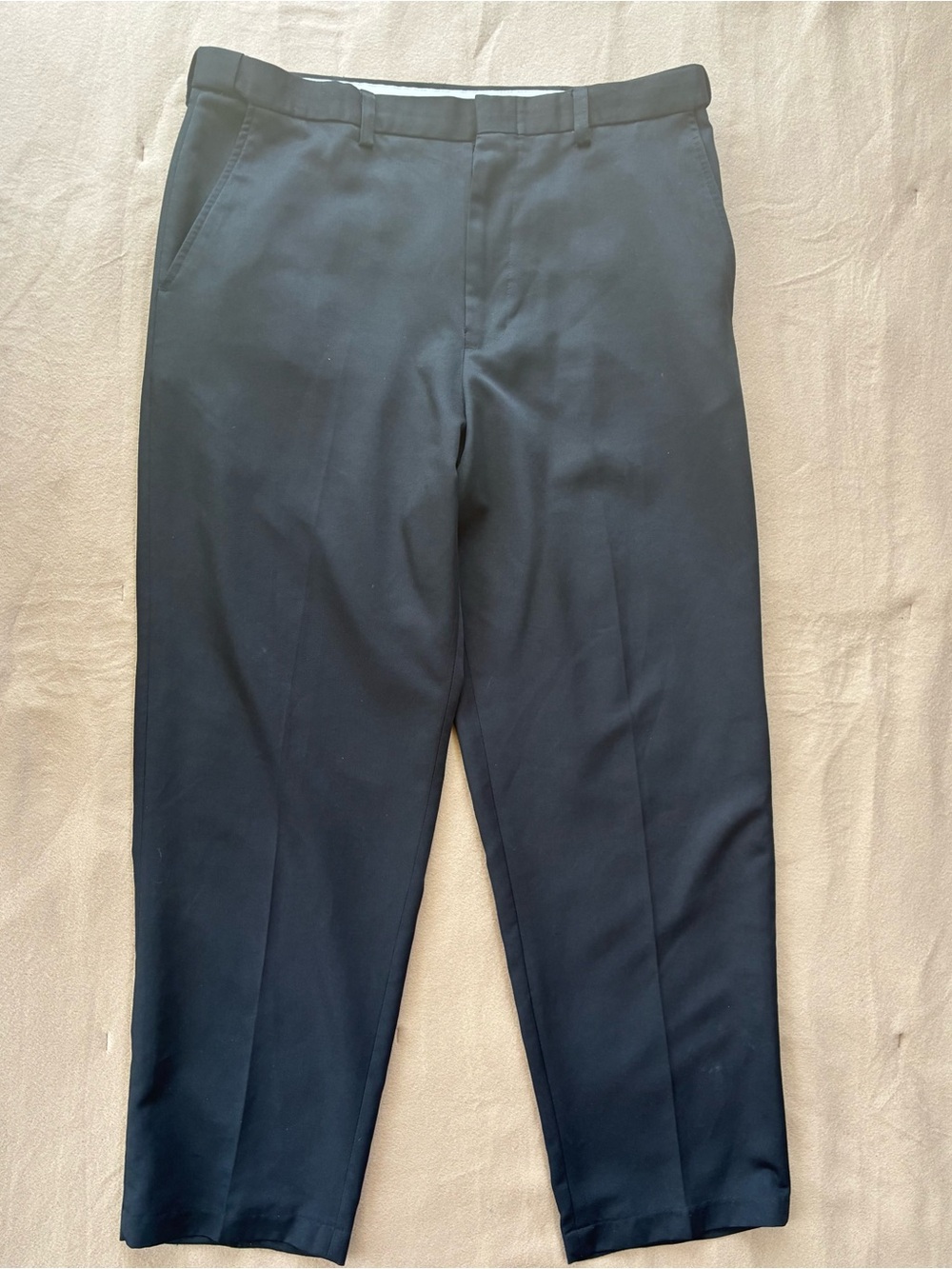 Puritan Black Men's Dress Pants - Tailored Straight Leg